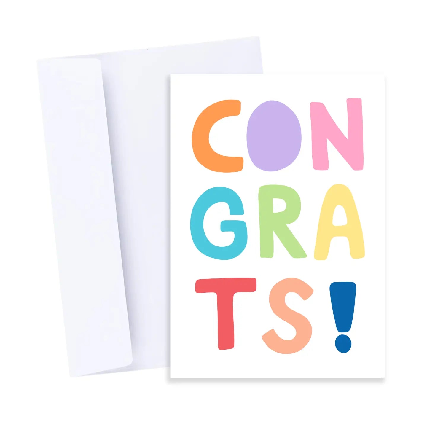 Colourful Congrats Card