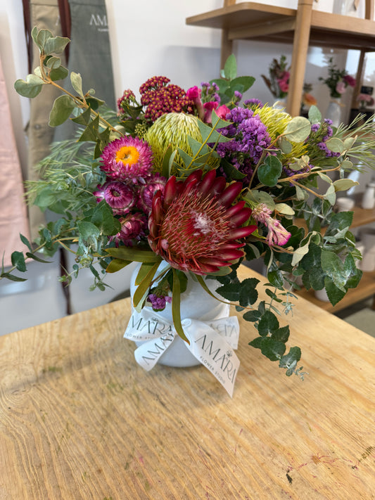 native vase arrangement