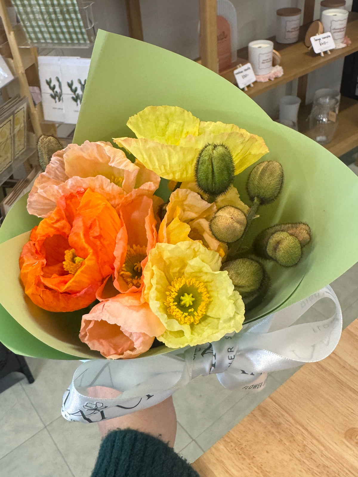 poppy bouquet