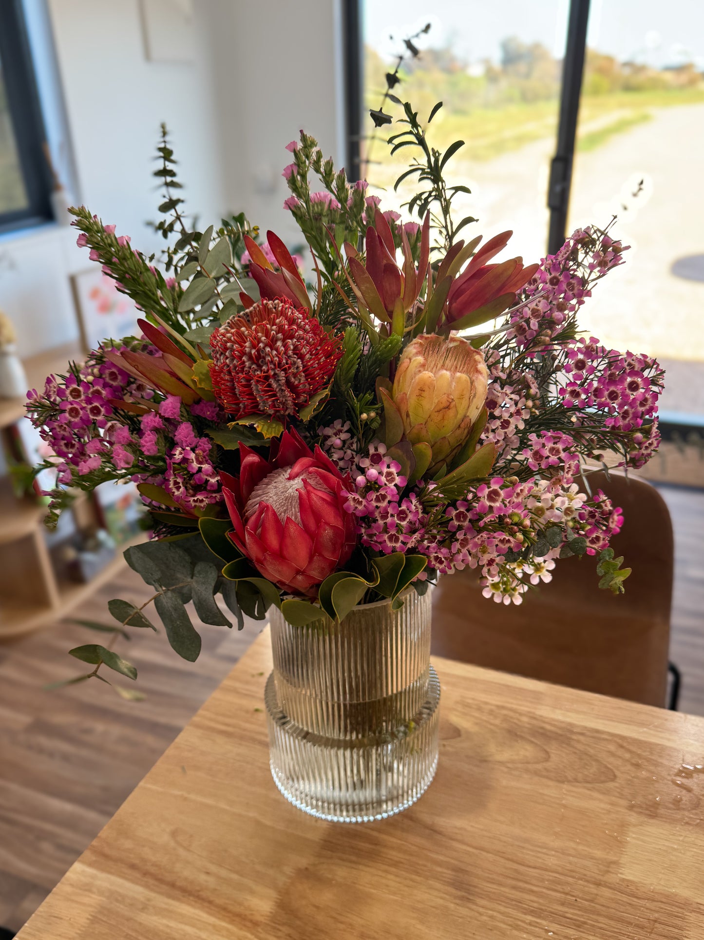 native vase arrangement