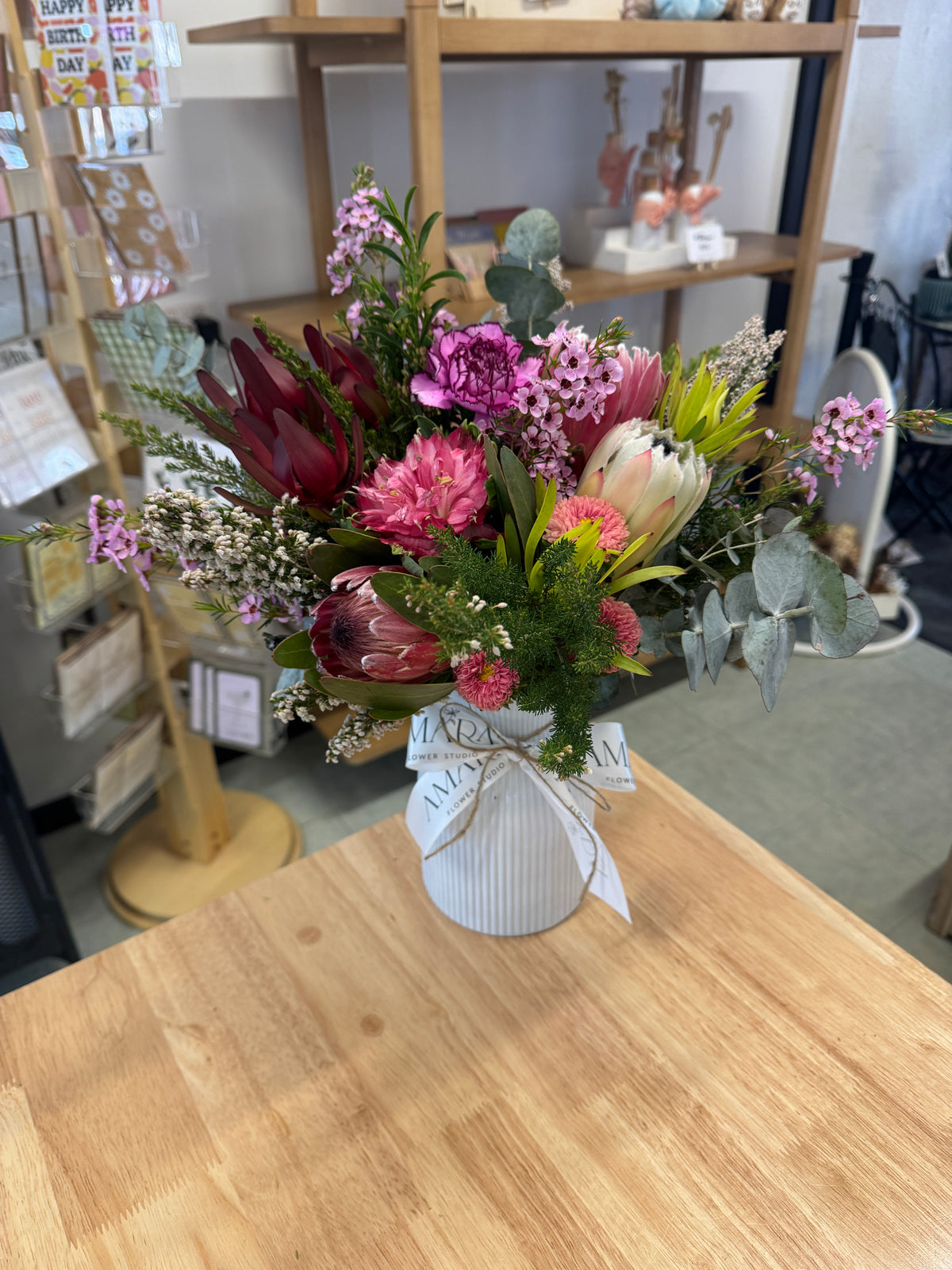 native vase arrangement