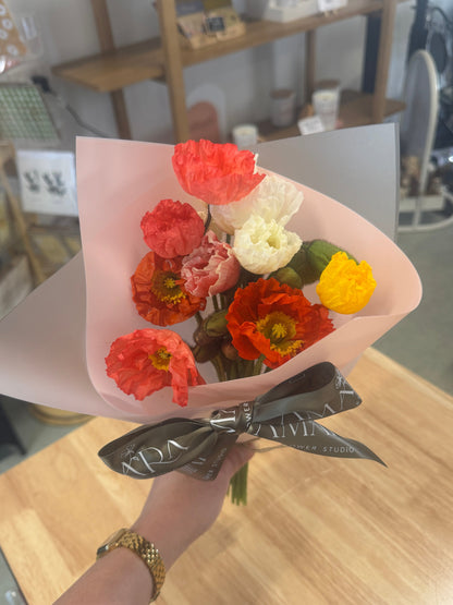 poppy bouquet