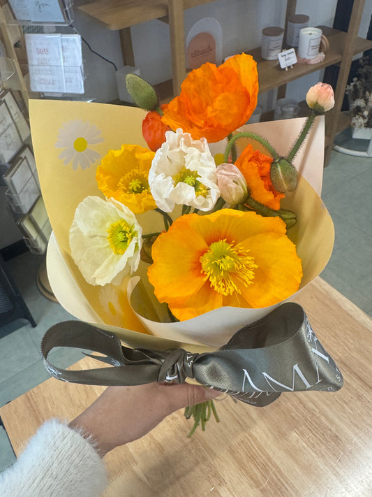 bouquet of poppies