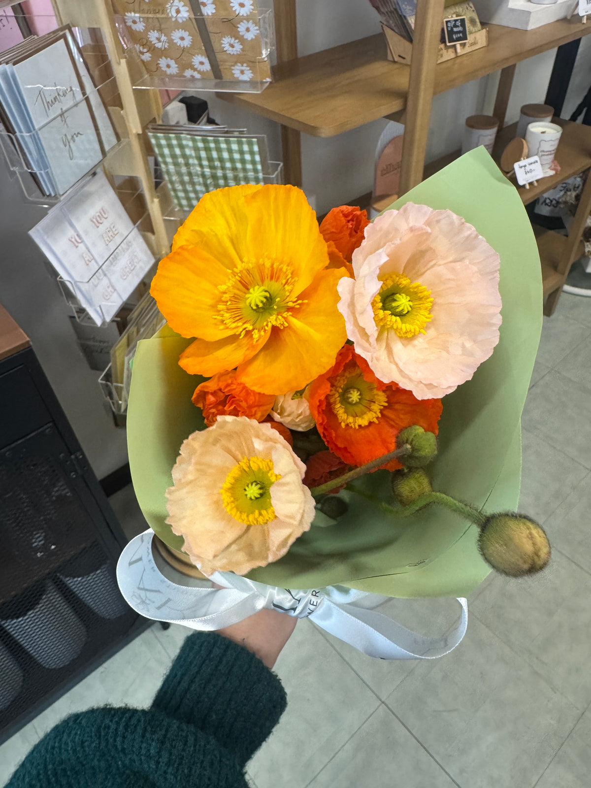 poppy bouquet
