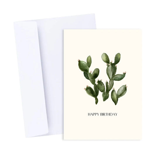 Cactus Birthday Card