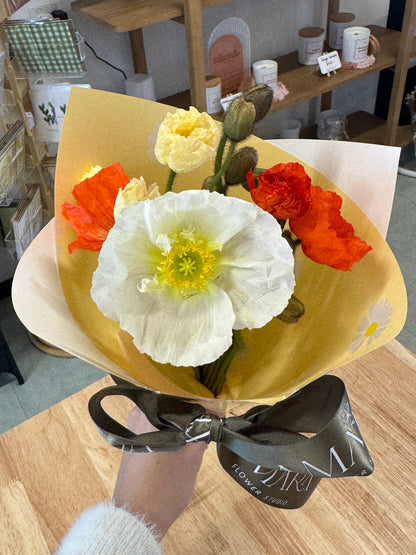 poppy bouquet