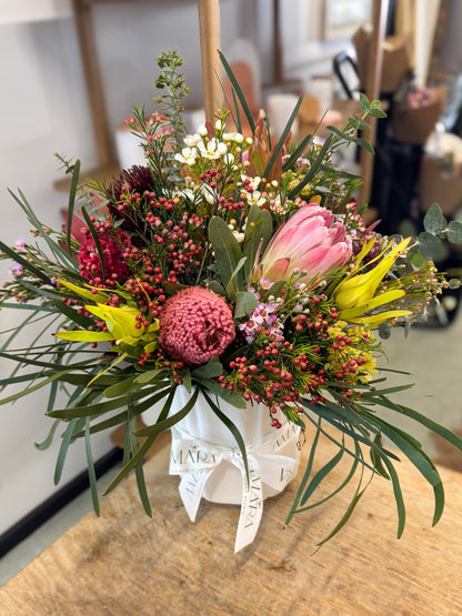 native vase arrangement