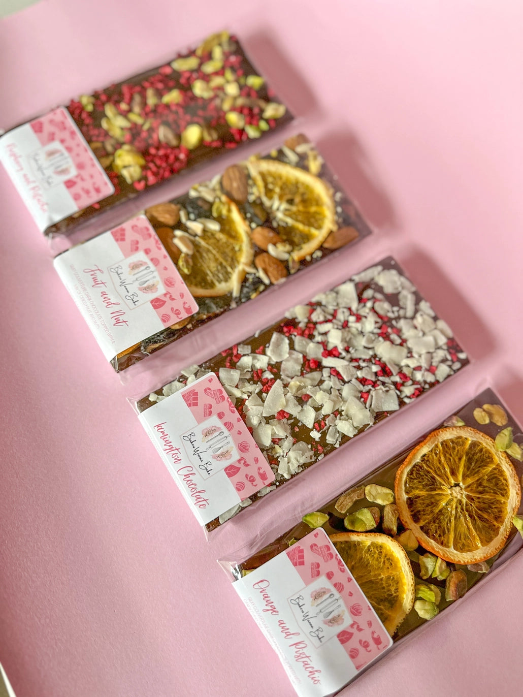 handmade dark chocolate bars