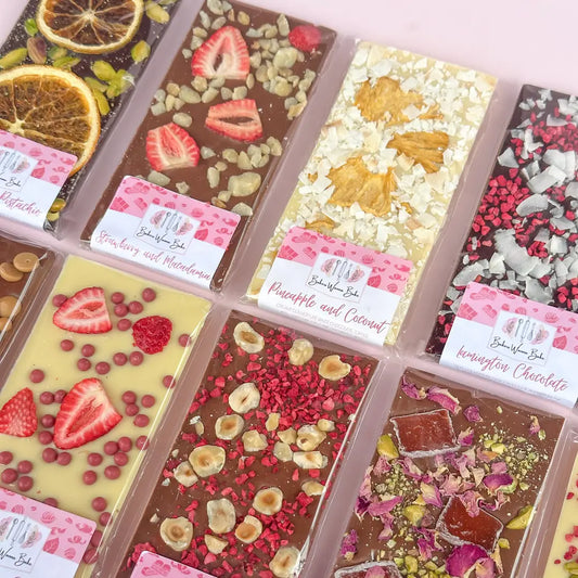 handmade milk chocolate bars